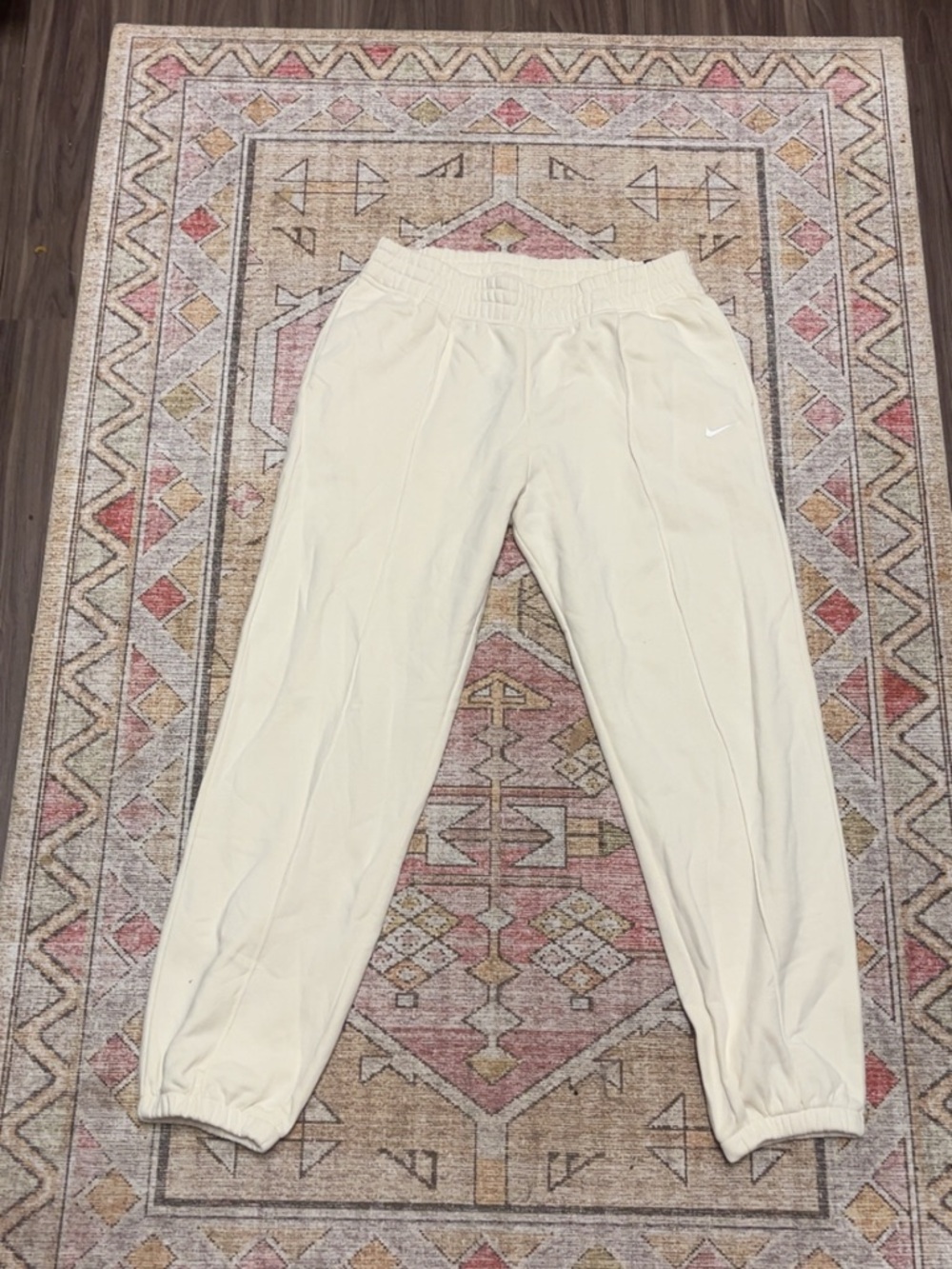 Butter Yellow Nike Sweatpants with Elastic Ankles